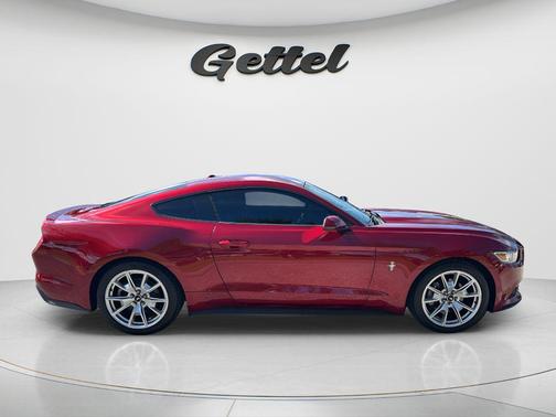 Black 2015 Ford Mustang EcoBoost Premium