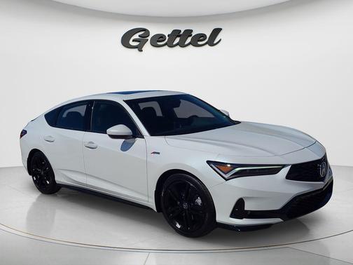 Platinum White Pearl 2026 Acura Integra FWD A-Spec