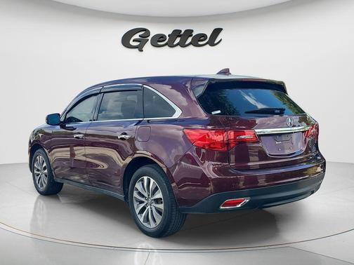 Dark Cherry Pearl 2016 Acura MDX 3.5L AcuraWatch Plus Package