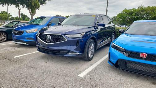Fathom Blue Pearl 2024 Acura MDX Standard