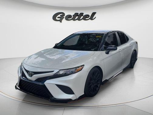 Wind Chill Pearl/Midnight Black Metallic 2021 Toyota Camry TRD