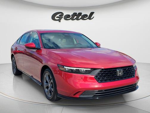 Radiant Red Metallic 2024 Honda Accord Hybrid EX-L