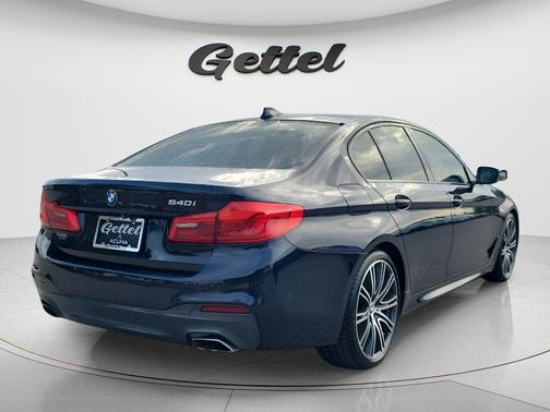 Azurite Black II Metallic 2020 BMW 540 540i