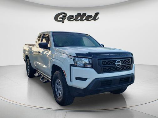 Glacier White 2024 Nissan Frontier S