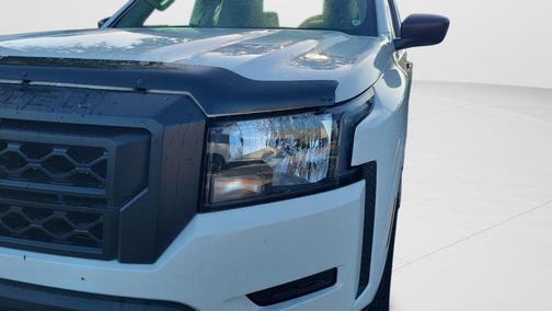 Glacier White 2024 Nissan Frontier S
