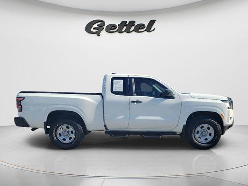 Glacier White 2024 Nissan Frontier S