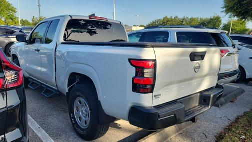 Glacier White 2024 Nissan Frontier S