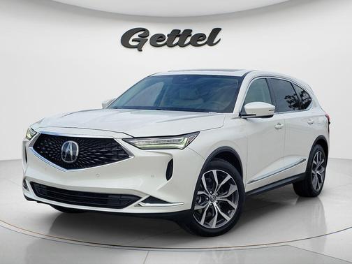Platinum White Pearl 2023 Acura MDX Technology Package