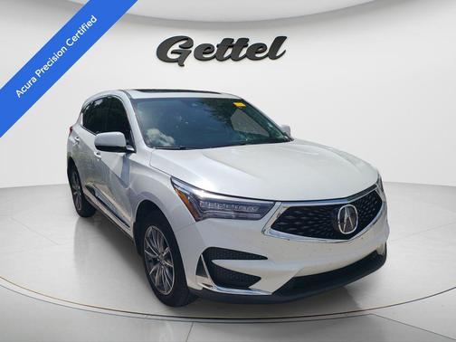 Platinum White Pearl 2021 Acura RDX Technology Package