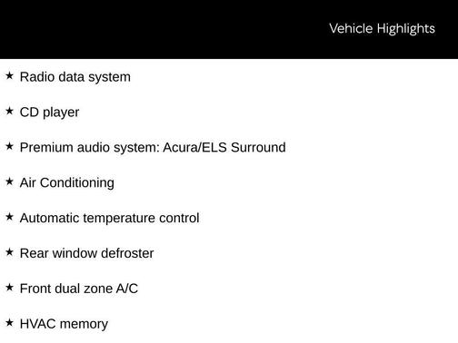 2018 Acura TLX Technology