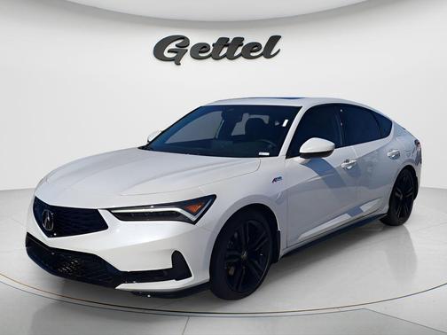 Platinum White Pearl 2026 Acura Integra FWD A-Spec