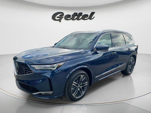 Canyon River Blue Metallic 2026 Acura MDX Advance Package