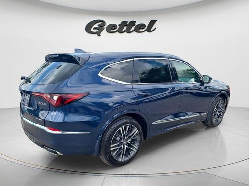 Canyon River Blue Metallic 2026 Acura MDX Advance Package
