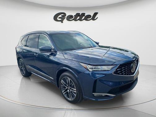 Canyon River Blue Metallic 2026 Acura MDX Advance Package