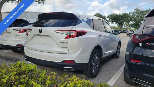 Platinum White Pearl 2024 Acura RDX Technology Package