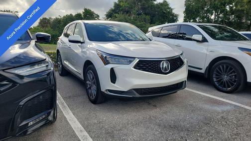 Platinum White Pearl 2024 Acura RDX Technology Package