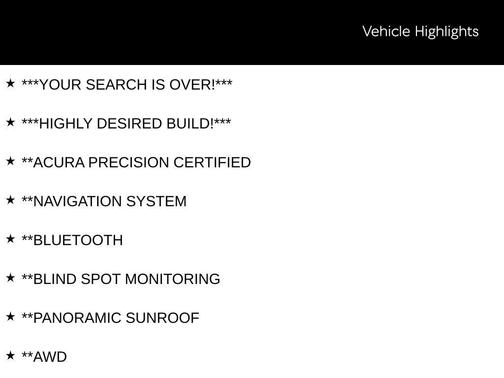 2022 Acura MDX A-Spec Package