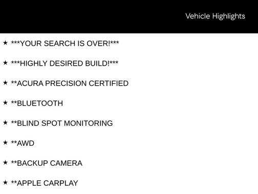 2023 Acura MDX Standard