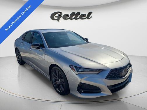 Lunar Silver Metallic 2022 Acura TLX A-Spec