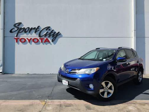Blue Crush Metallic 2015 Toyota RAV4 XLE