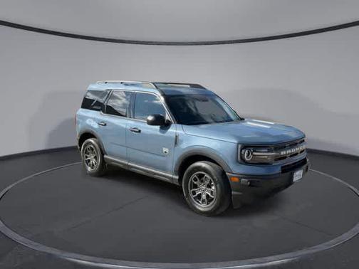 Azure Gray Metallic Tri-Coat 2024 Ford Bronco Sport Big Bend