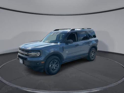 Azure Gray Metallic Tri-Coat 2024 Ford Bronco Sport Big Bend