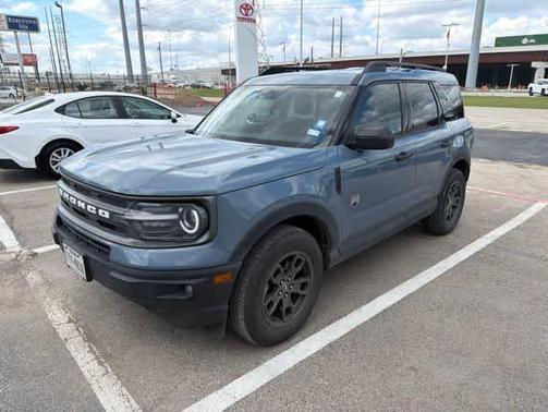 Azure Gray Metallic Tri-Coat 2024 Ford Bronco Sport Big Bend
