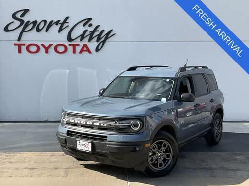 Azure Gray Metallic Tri-Coat 2024 Ford Bronco Sport Big Bend