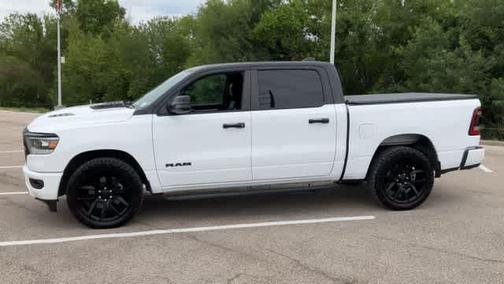 Bright White Clearcoat 2024 RAM 1500 Laramie