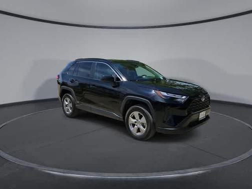 Midnight Black Metallic 2024 Toyota RAV4 Hybrid SE