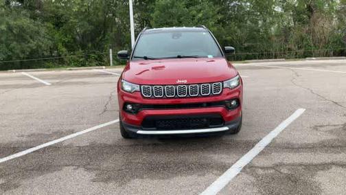 Red Hot Pearlcoat 2025 Jeep Compass Limited