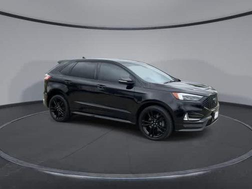 Agate Black Metallic 2019 Ford Edge ST