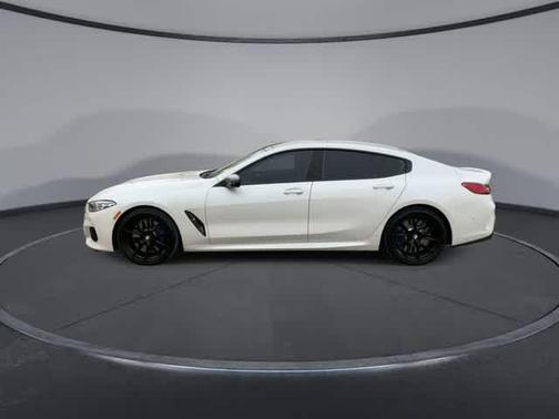 Mineral White Metallic 2022 BMW M850 Gran Coupe xDrive