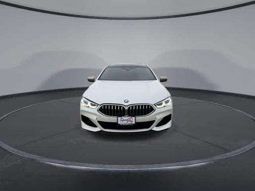 Mineral White Metallic 2022 BMW M850 Gran Coupe xDrive