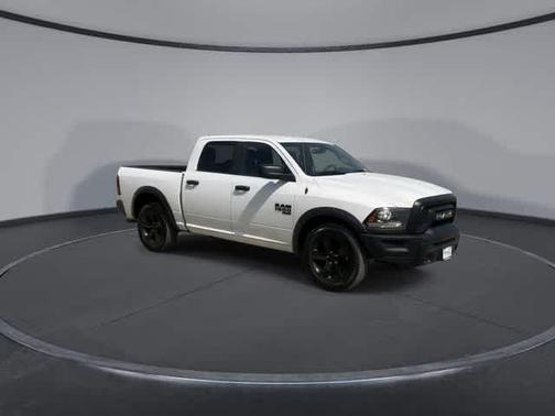 Bright White Clearcoat 2024 RAM 1500 Classic Warlock Crew Cab 4x2 5'7' Box