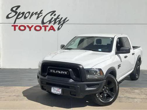 Bright White Clearcoat 2024 RAM 1500 Classic Warlock Crew Cab 4x2 5'7' Box