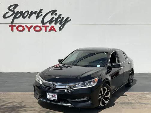 Black 2017 Honda Accord EX