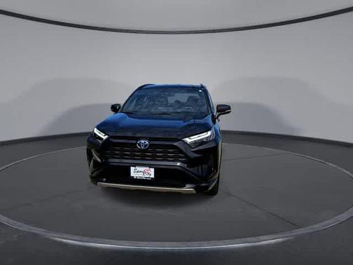 Midnight Black Metallic 2022 Toyota RAV4 Hybrid SE