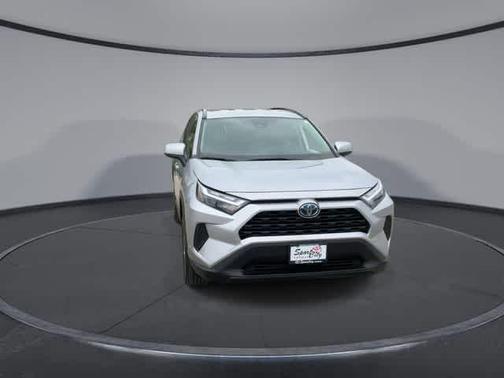 Silver Sky Metallic 2024 Toyota RAV4 Hybrid XLE