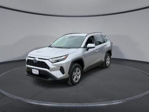 Silver Sky Metallic 2024 Toyota RAV4 Hybrid XLE