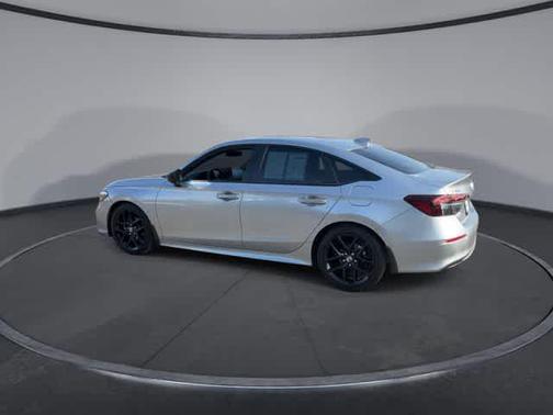 Solar Silver Metallic 2025 Honda Civic Sport