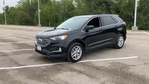Agate Black Metallic 2022 Ford Edge SEL