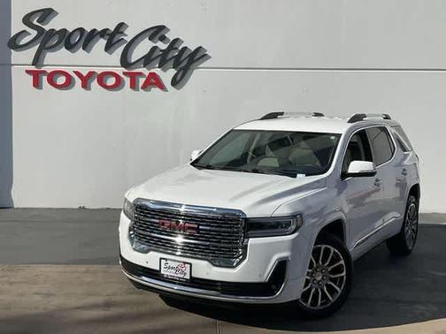 Summit White 2023 GMC Acadia Denali