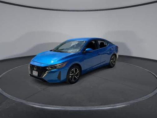 Electric Blue Metallic 2025 Nissan Sentra SV