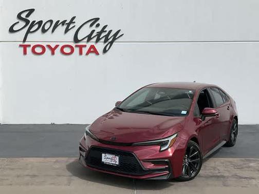 Ruby Flare Pearl 2023 Toyota Corolla SE