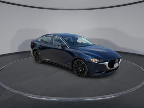 Deep Crystal Blue Mica 2025 Mazda Mazda3 2.5 S Select Sport