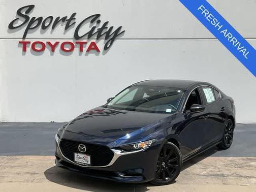 Deep Crystal Blue Mica 2025 Mazda Mazda3 2.5 S Select Sport