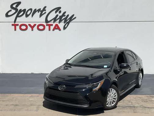 Midnight Black Metallic 2025 Toyota Corolla LE