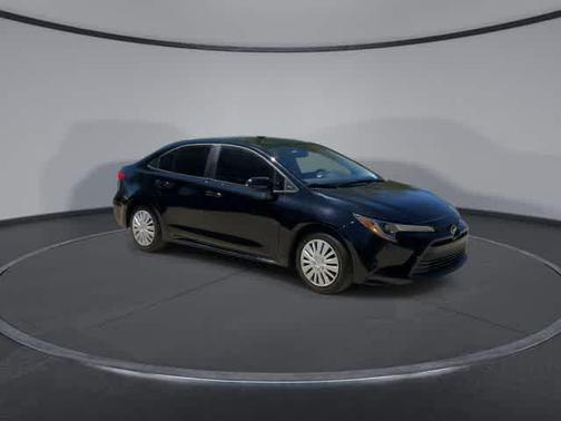 Midnight Black Metallic 2025 Toyota Corolla LE