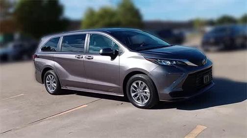Predawn Gray Mica 2022 Toyota Sienna LE